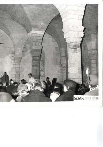 Photographies de cérémonies à Angers vers 1960