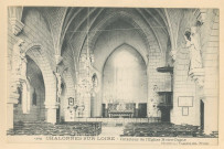 1709. Chalonnes-sur-Loire. Intérieur de l'église Notre-Dame