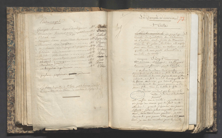 Le garçon d'écurie