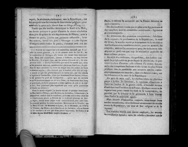 Quelques réflexions du général de brigade Dutertre sur la guerre de la Vendée et des chouans