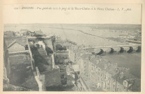 194. Angers. Vue générale sur le Pont de la Basse-Chaîne et le Vieux Château