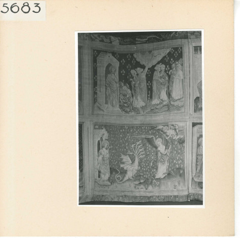 Angers : Tapisserie de l'Apocalypse, détails