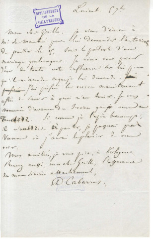 Cabarrus, ingénieur