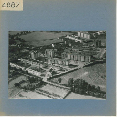 Angers : Cité Patton (vue aérienne)