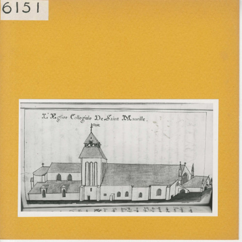 Angers : Eglise Saint-Maurille (1716)