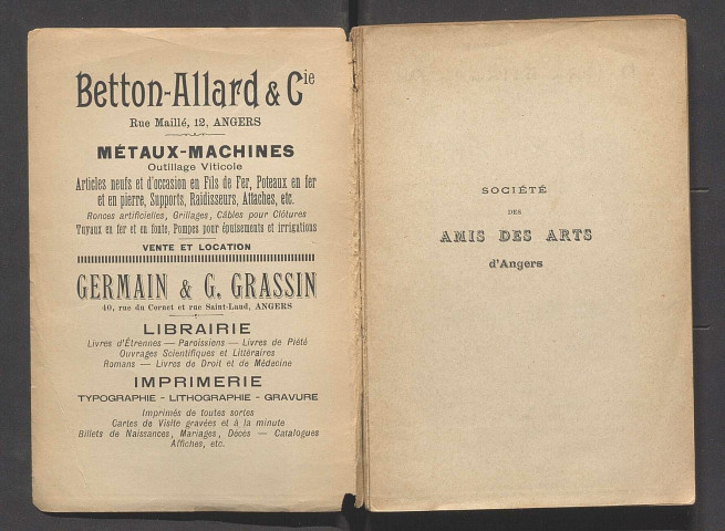 Société des amis des arts d'Angers