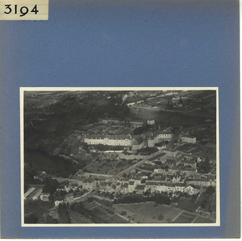 Angers : Saint-Nicolas, vue aérienne