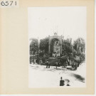 Angers : Reposoir de Saint-Laud lors de la procession du Sacre à la Fête-Dieu 1896