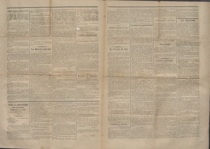 Le postillon. 10 nov. 1883 (1re année, n° 20)