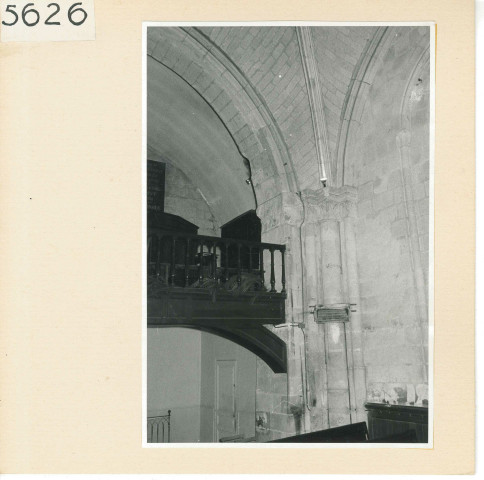 Angers : Temple protestant (intérieur)