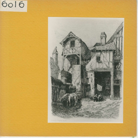 Angers : Cour Sainte-Gemmes