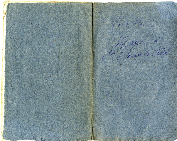 Voyage à Saint-Florent et La Chapelle le vingt-cinq juin 1825