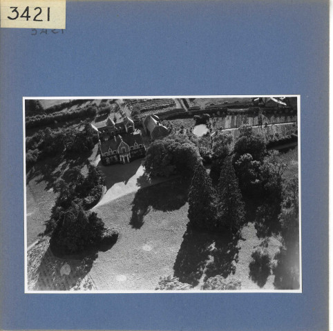 Savennières : La petite rivière à Epiré (vue aérienne)