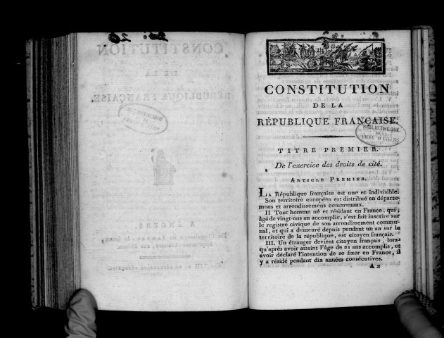 Constitution de la République française