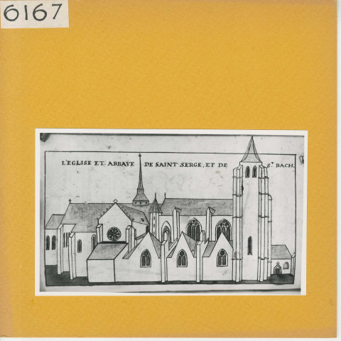 Angers : Eglise Saint-Serge