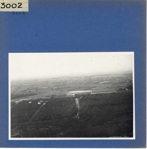 Angers : vue aérienne du parc de La Haye