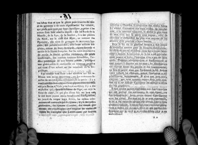 Convention nationale. Rapport fait au nom des comités de salut public, liquidation, et secours, réunis, sur les pensions, indemnités et secours à payer aux familles des défenseurs de la patrie ; par Collot d'Herbois, séance du 14 prairial. Imprimé par ordre de la Convention nationale