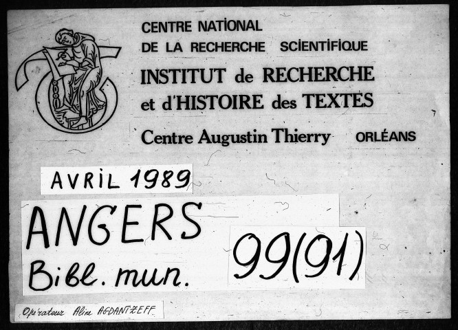 Table des proses de l'année liturgique, tant du propre du temps que du propre des saints