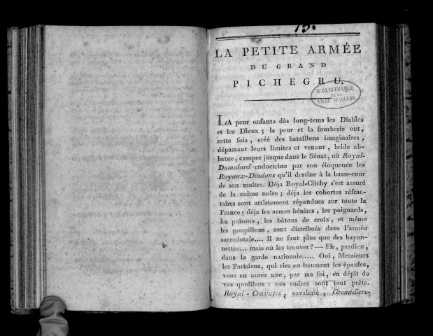 La petite armée du grand Pichegru