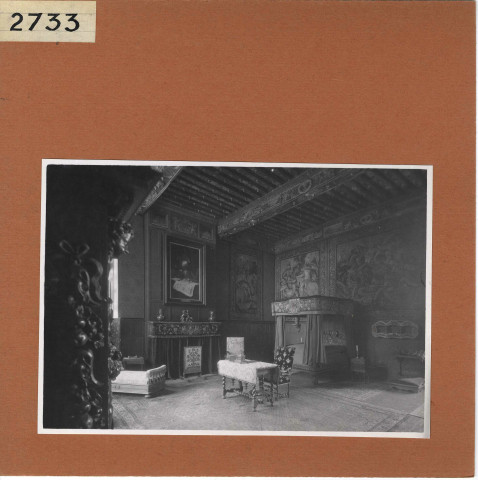 Brissac : Château de Brissac, salles