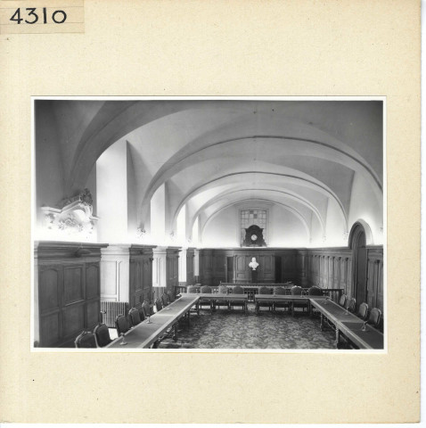 Angers : Salle du conseil général (Préfecture)