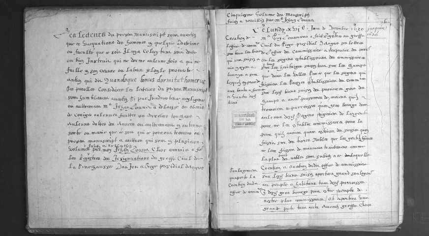 Vol. V. Histoire d'Anjou, de 1630 à 1634