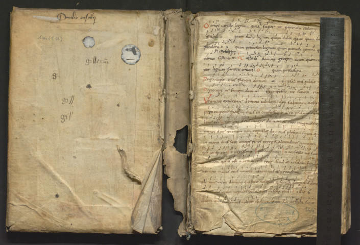 « Incipiunt omelie X de monachis Eusebii Emiseni. Exortatur nos sermo divinus, ut curramus dum lucem habemus... »