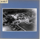 Angers : Verreries mécaniques de l'Anjou, situées à Eventard (vue aérienne)