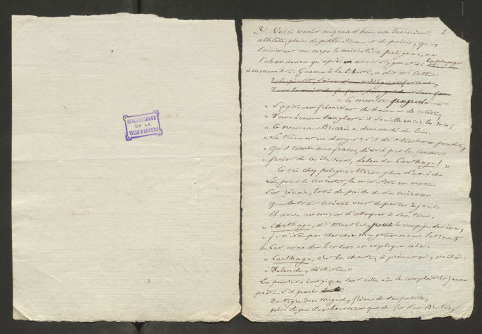 Article de M. Susini sur une brochure de Paul-Louis Courier contre M. Cottu