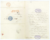 Correspondance de Lamartine [à Pierre-Jean David d'Angers]