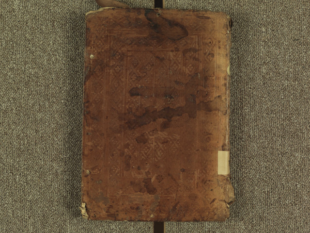 Fragment d'un Pontifical. Aux fol. 41-42, additions du XVIe siècle