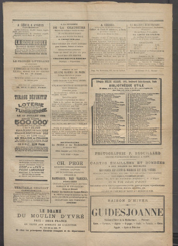 Le postillon. 4 mars 1884 (2e année, n° 62)