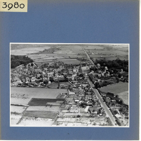 Saint-Lambert-du-Lattay : Vue aérienne