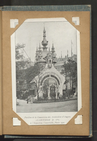 Pavillon de la Commission des Ardoisières d'Angers (La Rivière et Cie) à l'Exposition Universelle, Paris, 1900