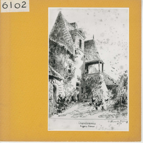 Angers : Manoir de Chandoiseau (1873)