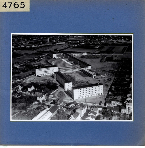 Angers : Ecole Chevrollier (vue aérienne)