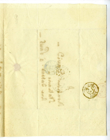 Correspondance de la poétesse Mme Desbordes-Valmore avec Pierre-Jean David d'Angers