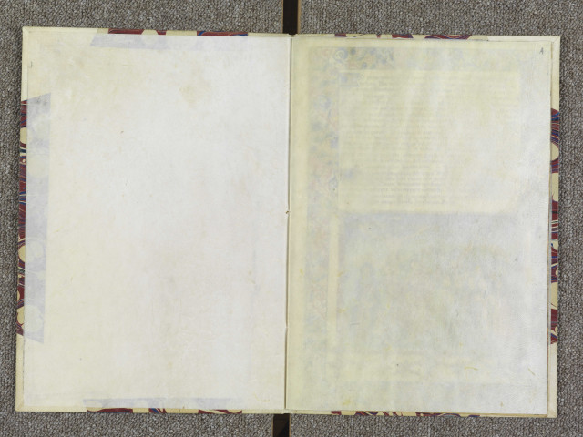 Fragment d'un registre de la confrérie de la translation de Saint Nicolas, desservie en l'église de Saint-Laud