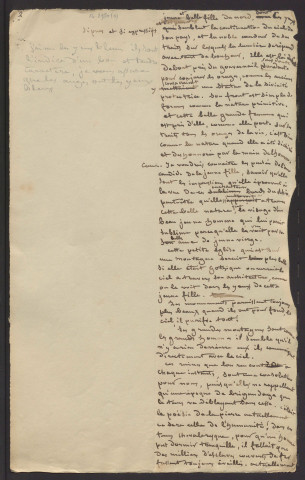 Notes autour du second voyage en Allemagne