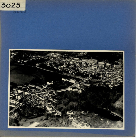 La Flèche : Vue aérienne