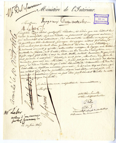 Leber (Constant), historien et bibliophile