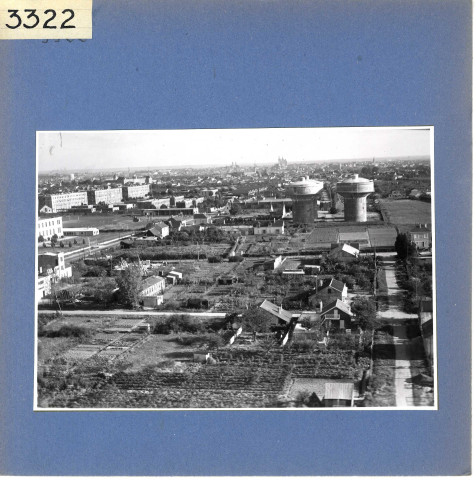 Avrillé : Vue aérienne du château d'eau