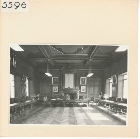 Angers : Salle du conseil