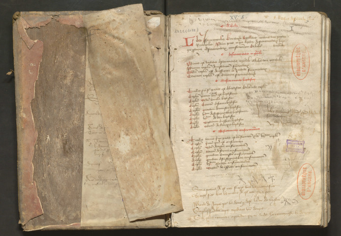 « Liber iste Manipulus curatorum appellatur... Fons sapientie Dei verbum... » « Explicit Manipulus curatorum, compositus a domino Guidone de Monterocherii »