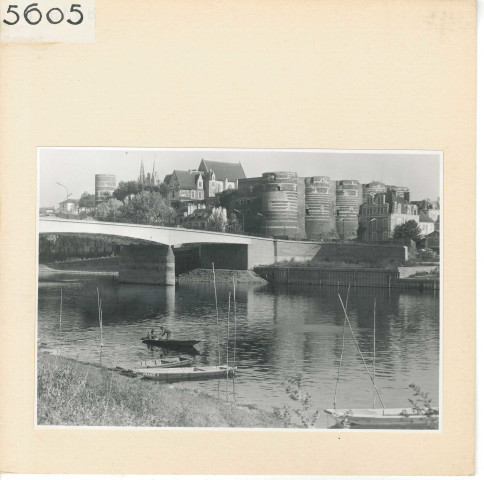 Angers : Nouveau pont de la Basse-chaîne