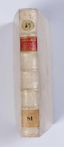 « Incipit ordinarium secundum usum monachorum monasterii beatissimi Nicholay prope Andegavis, ordinis beatissimi patris Benedicti »