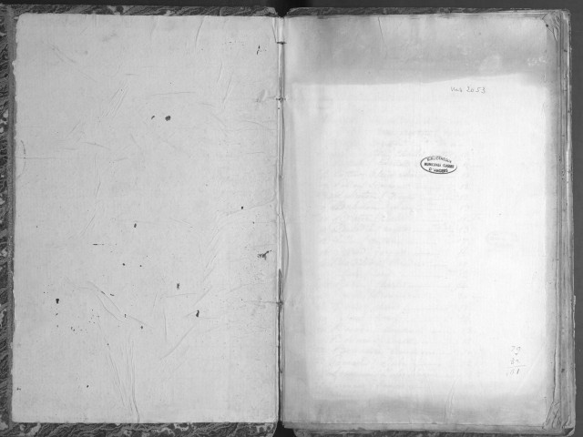 Registre des élèves de l'école de dessin (d'Angers), 1830-1845