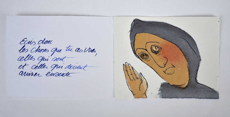 Ecris donc, les choses que tu as vues