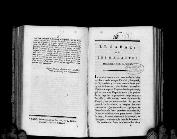 Seconde lettre bougrement patriotique... sur le serment civique des prêtres