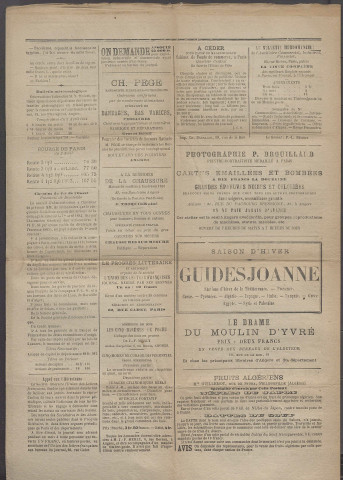 Le postillon. 4 avril 1884 (2e année, n° 93)